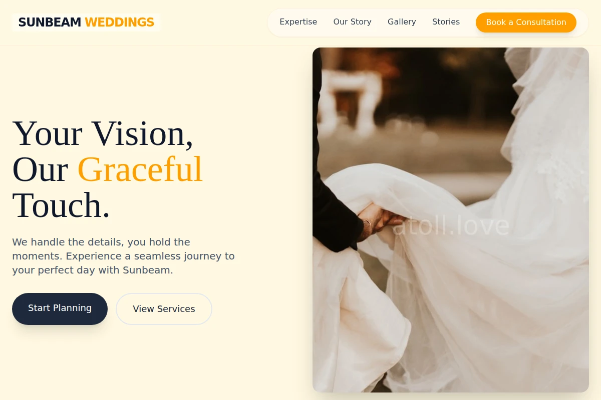 Sunbeam Wedding Planner